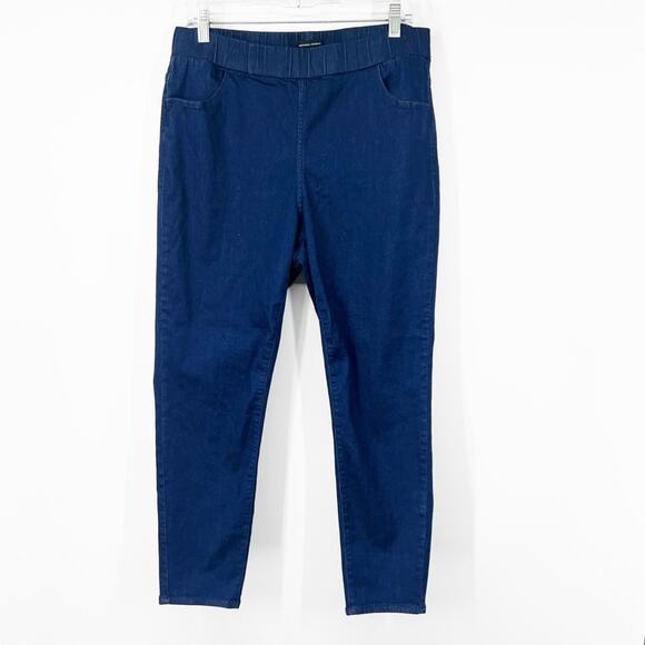 Universal Standard High Rise Pull-On Stretch Jeans - Picture 1 of 7